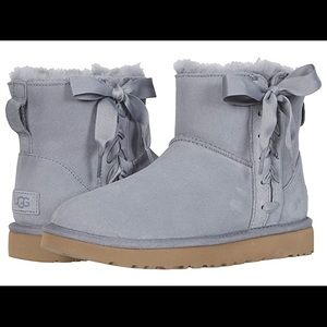 Ugg classic mini lace up boots